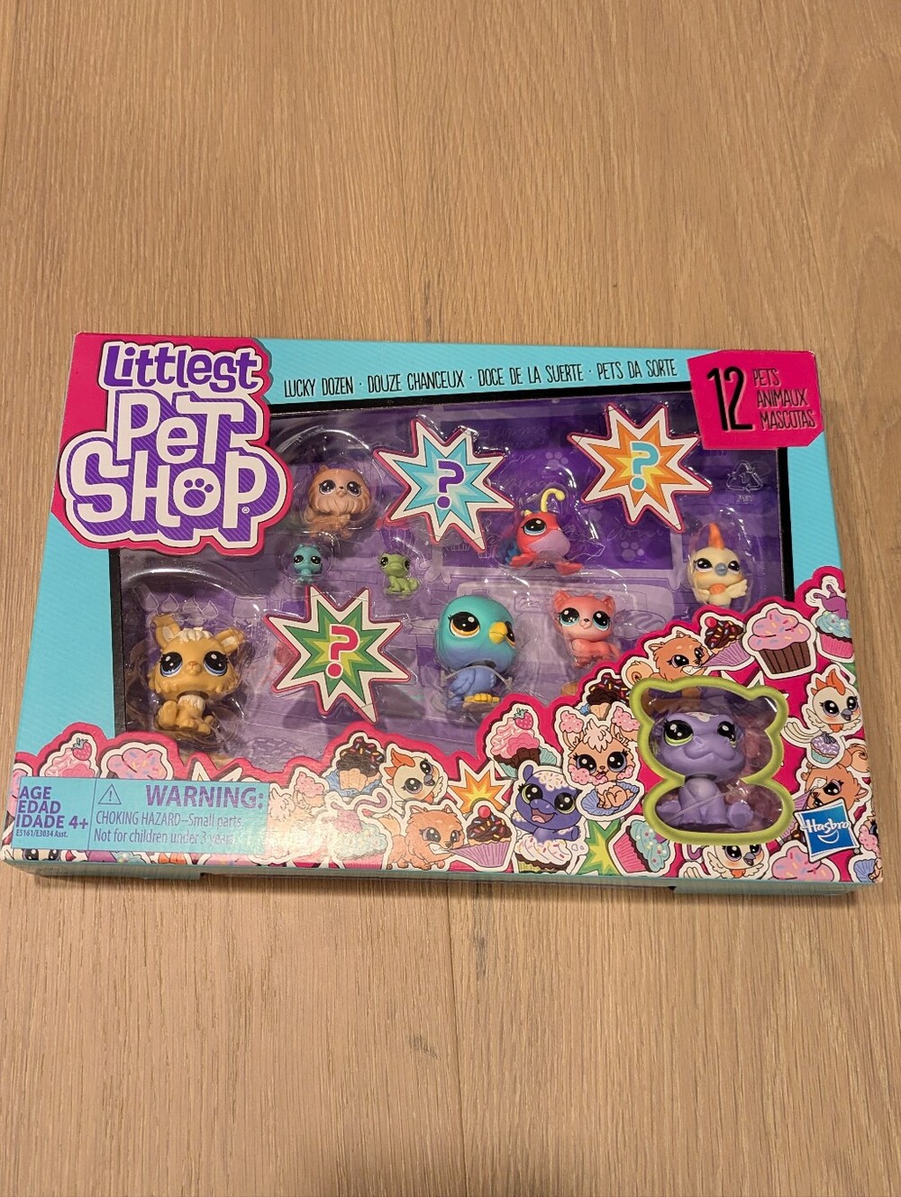 Littlest Pet Shop Kids Toy Set - Assorted Purple & Blue Figures